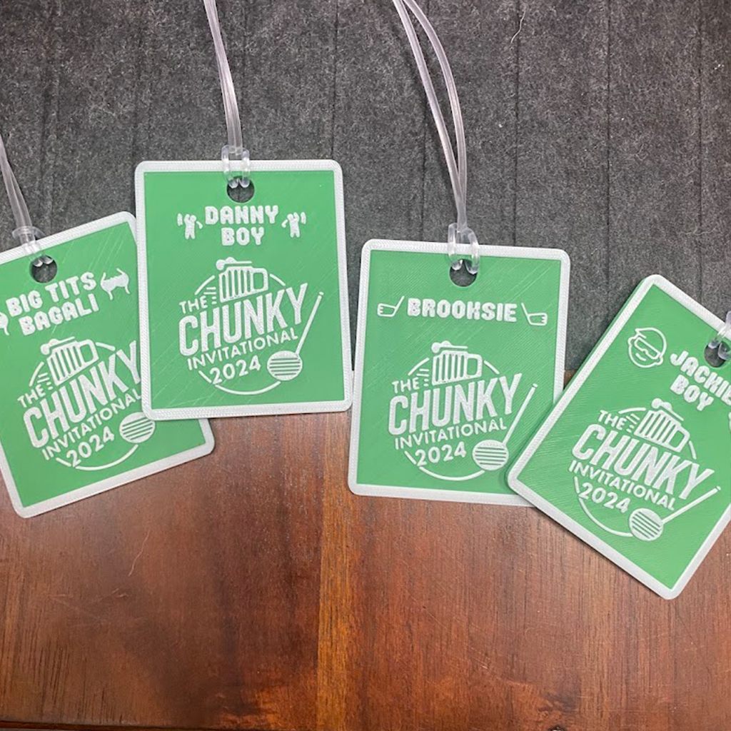Chunky Shirt and Golf Tag